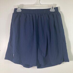 Mens Naviskin Running Workout 5"‎ Shorts Quick Dry Navy M #2